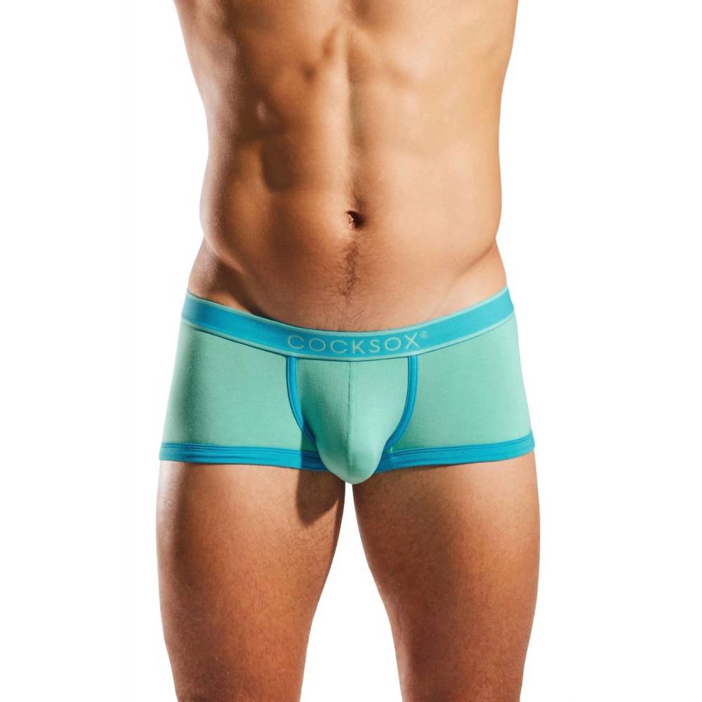 NEW COCKSOX men's trunk underwear in fern